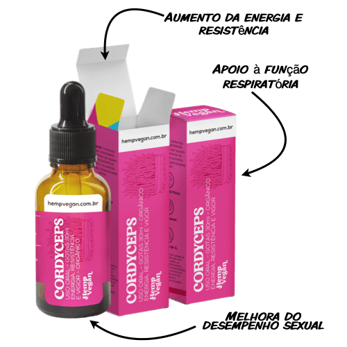 Extrato de Cordyceps em Gotas 30ml